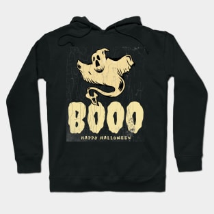 Boo Happy Halloween Design Hoodie